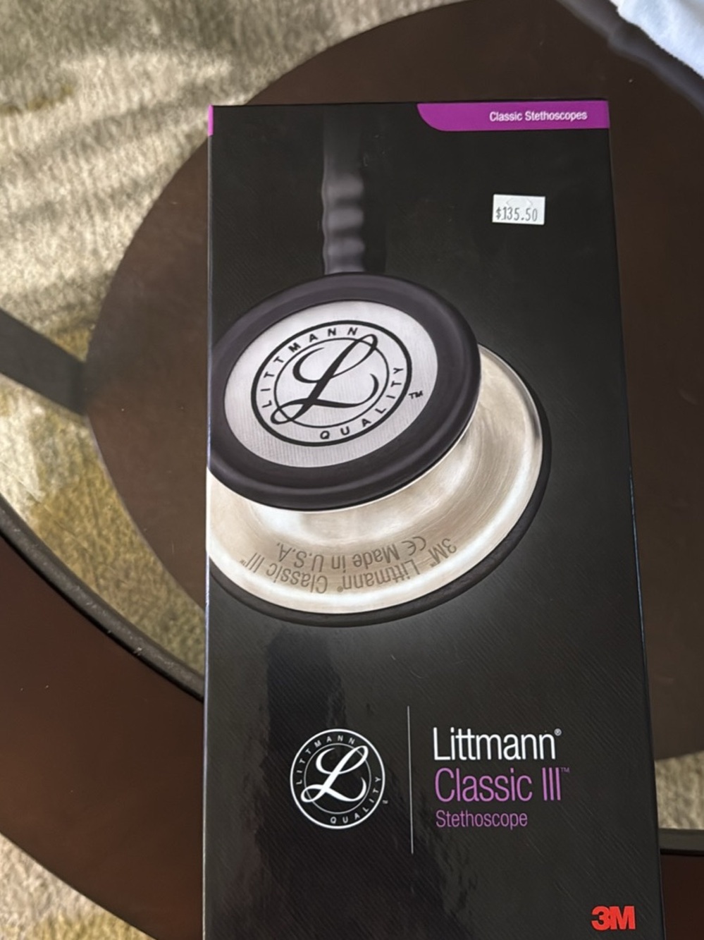 Littmann Classic III Stethoscope - Black and Silver
